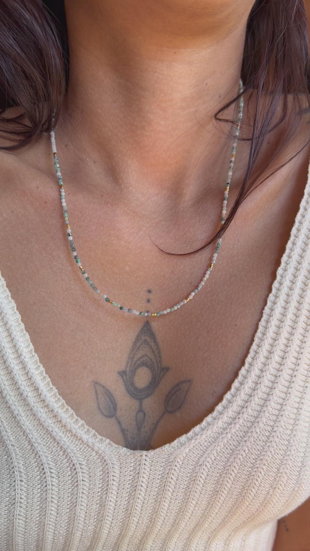 Collier Naya - Émeraude