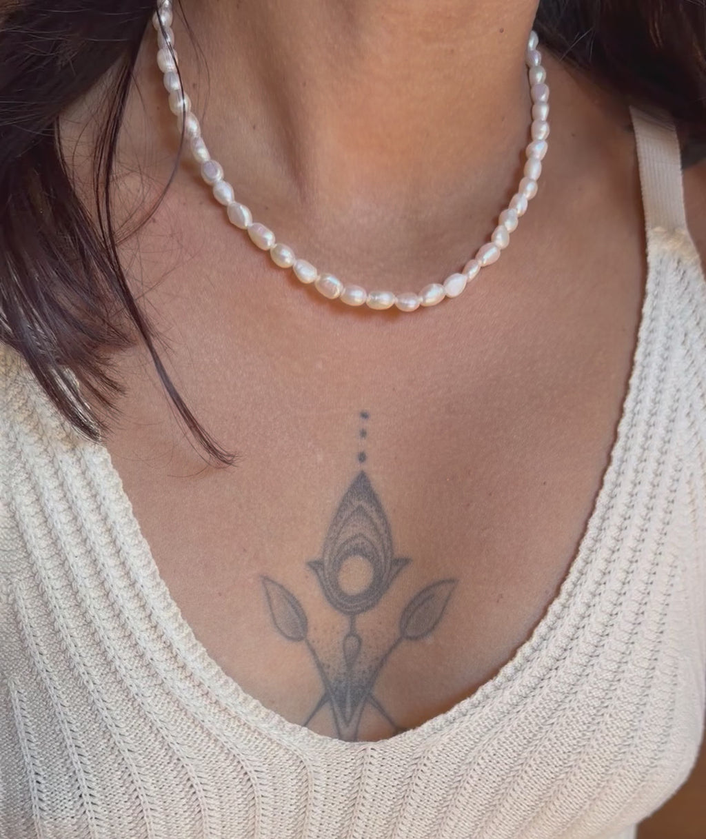 Collier Louna - perle d’eau douce