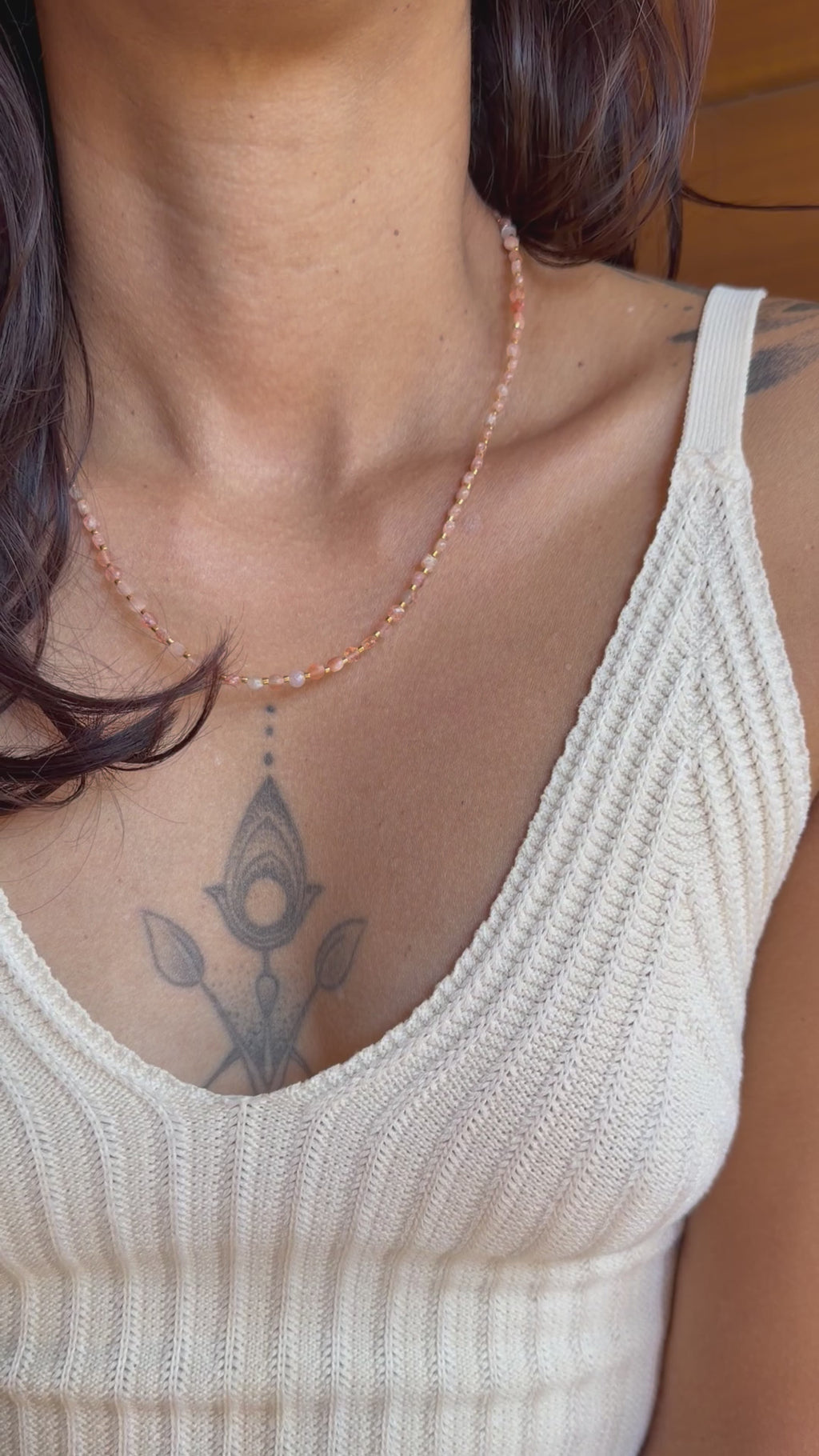 Collier Alba - Pierre du soleil