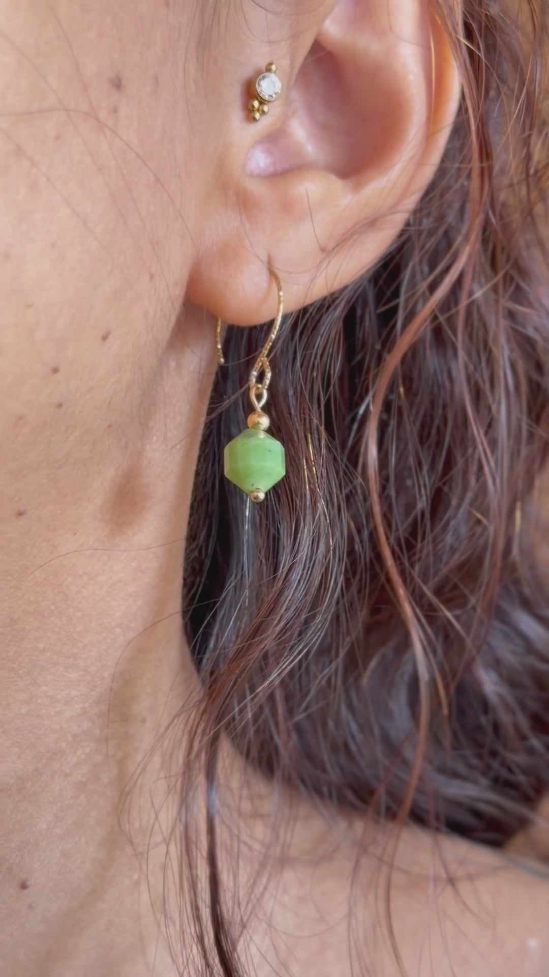 Les boucles Jade - Jade