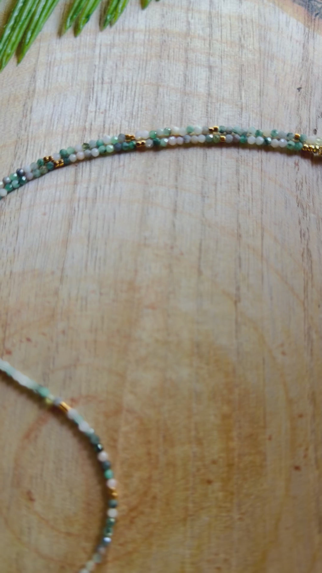 Collier Naya - Émeraude