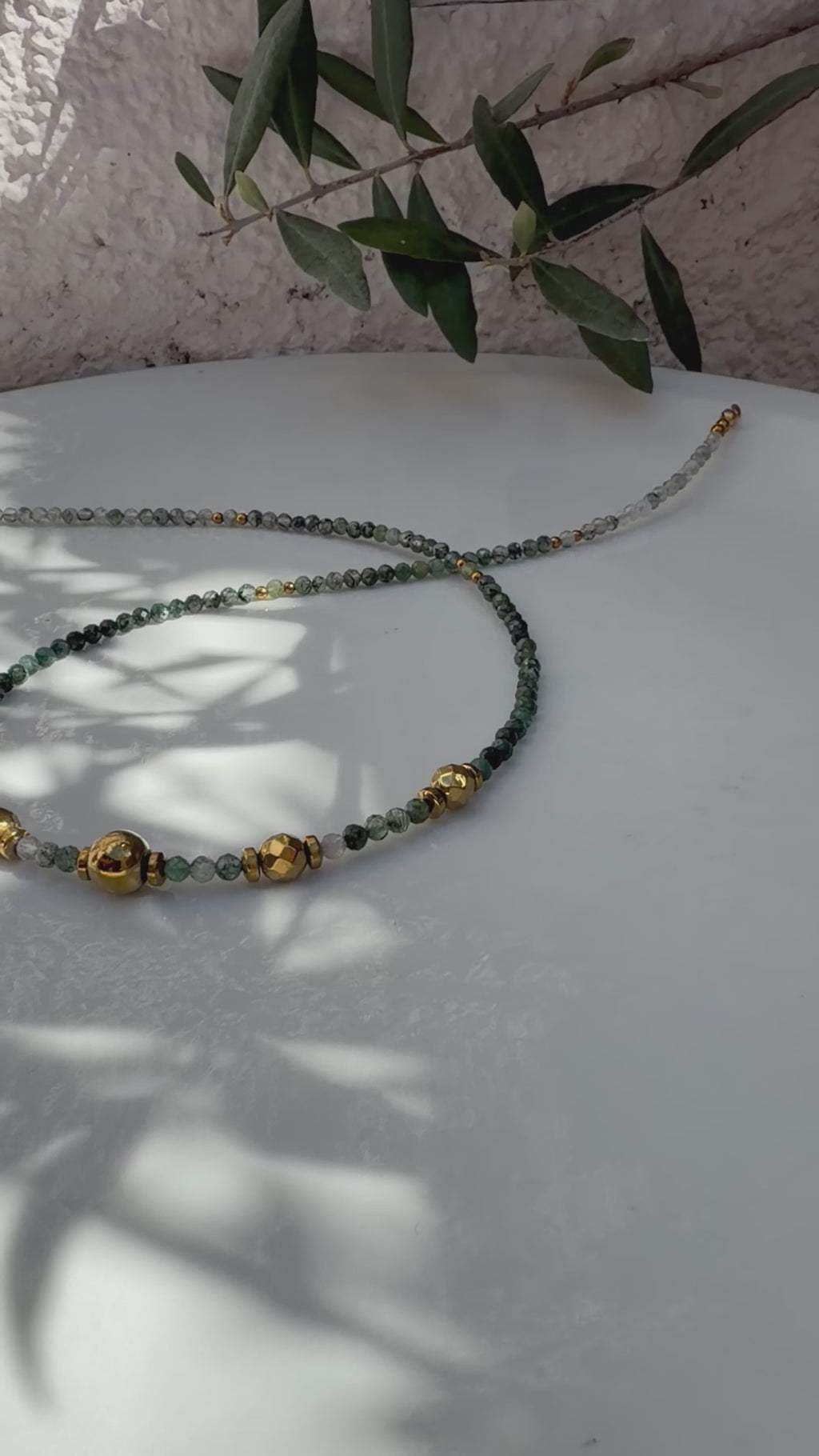 Collier Agate Mousse