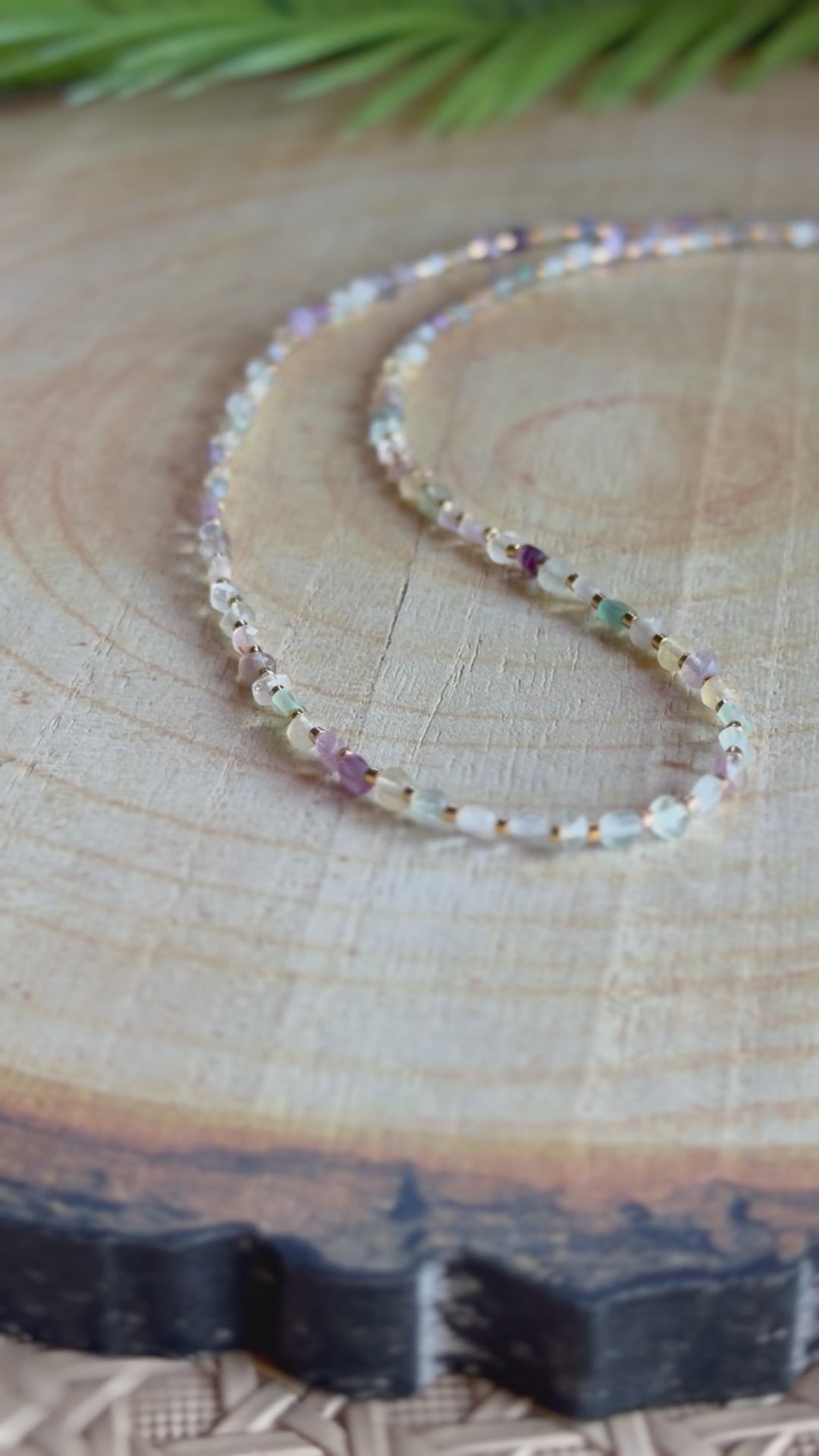 Collier Maya - fluorine