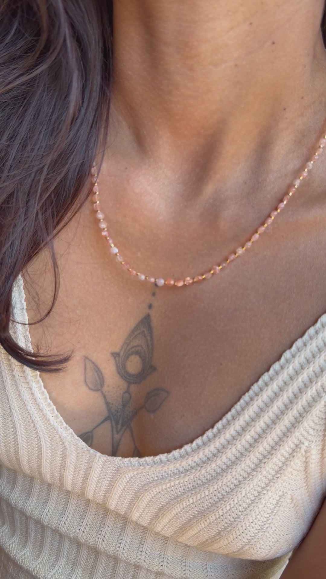 Collier Alba - Pierre du soleil