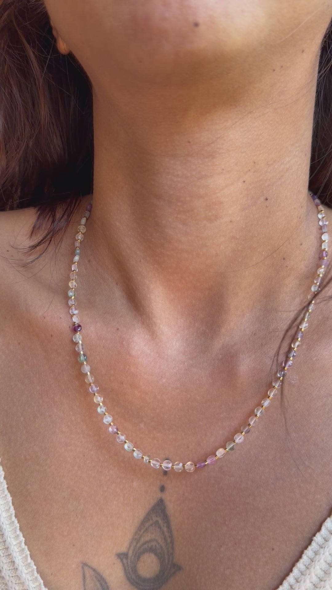 Collier Maya - fluorine